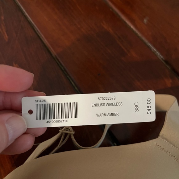 Soma Warm Amber Wireless Bra - Picture 3 of 3